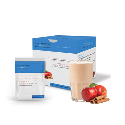 new direction apple pie meal replacement shake