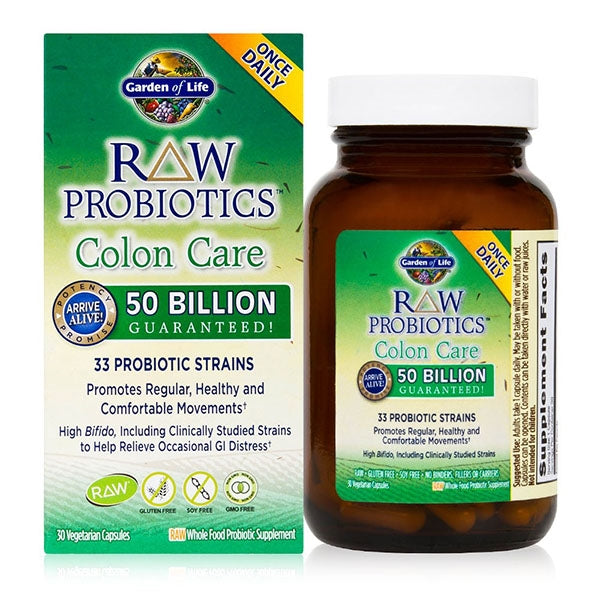 Garden Of Life Raw Probiotics Colon Care Vigs Discount