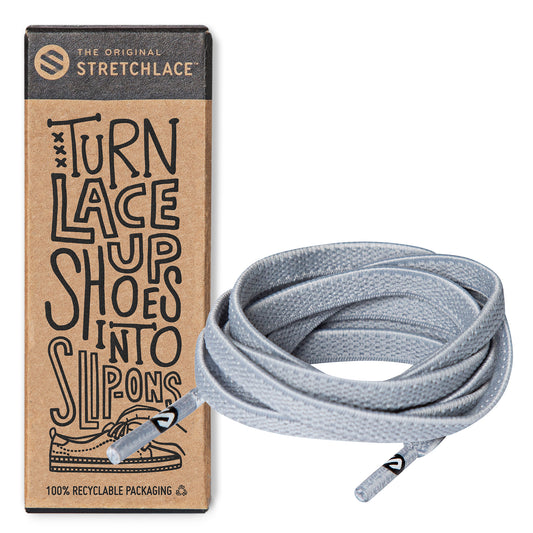 Black Flat Elastic Stretch Shoe Laces – The Original Stretchlace