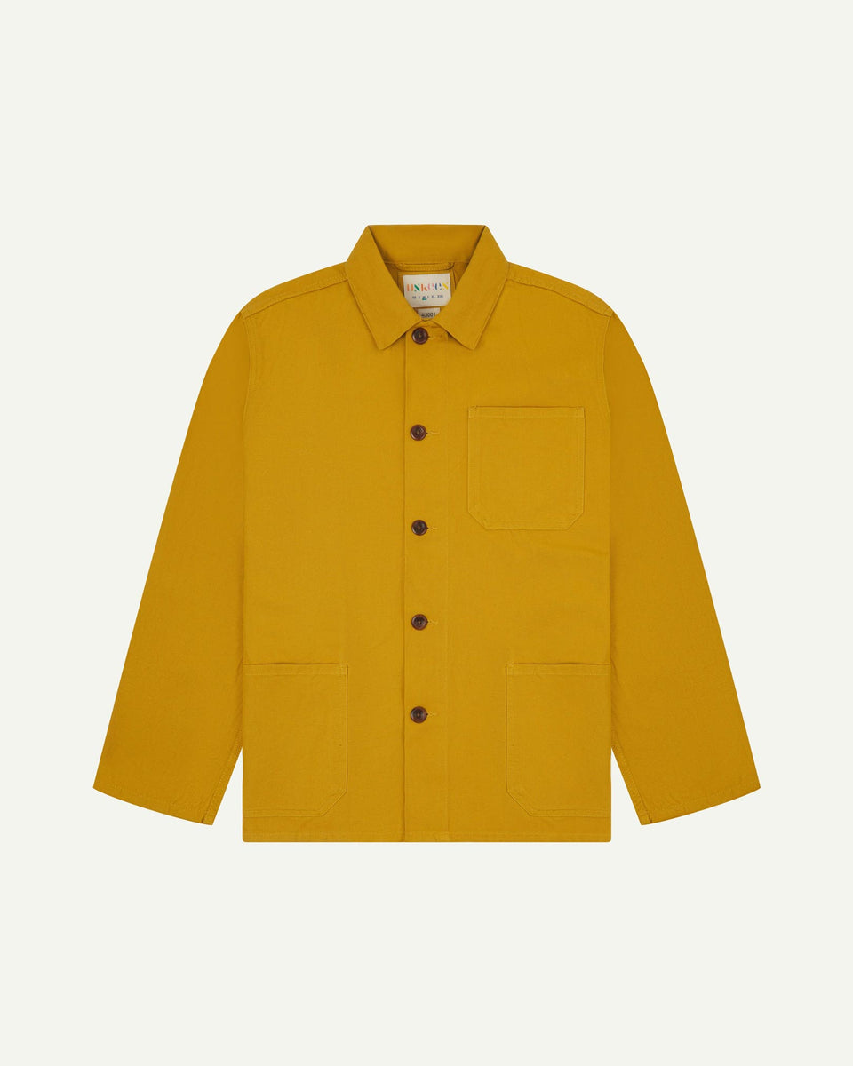 #3001 buttoned overshirt - yellow