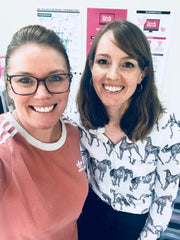 Ruth Bradford and Natalie Sherman