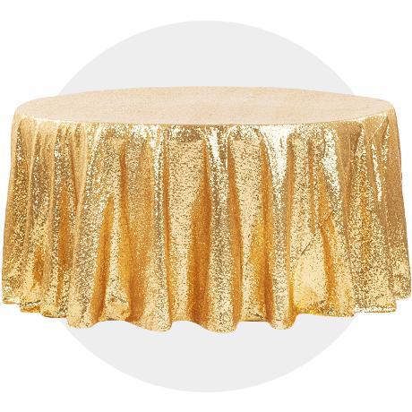 Gold Sequin - Creative Coverings