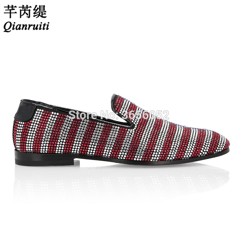 Qianruiti Mixed Color Striped Shining 