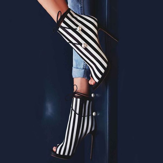 Chmaori 18 Lady Fashion Gingham Gladiator Sandals Boots Woman Open Toe Lace Up Platform Ankle Boots Girls High Heels Shoes Aveshoe Reviews On Judge Me