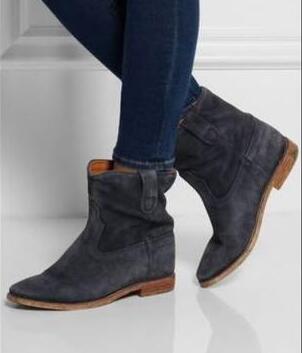 round toe chelsea boots womens