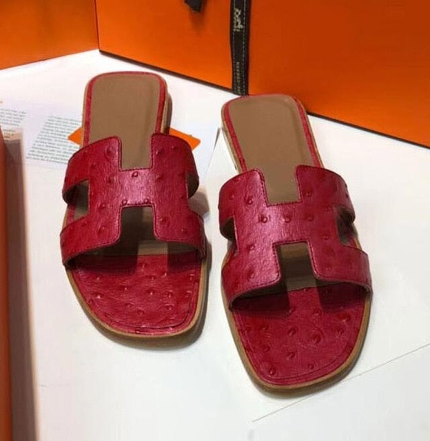 h type sandals