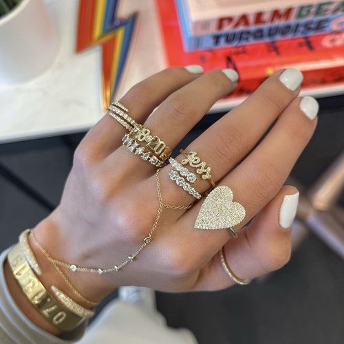 fancy hand chain