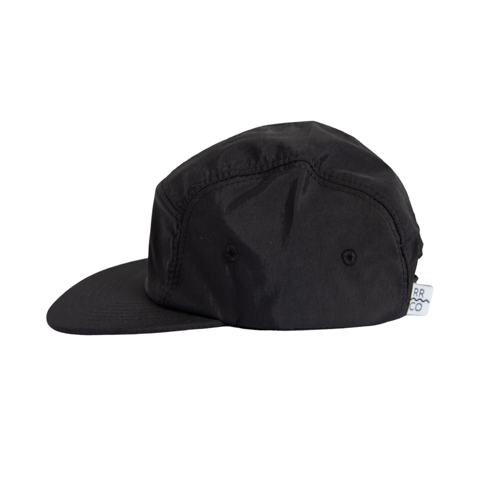 Nylon Five-Panel Hat in Coal – Rad River Co.