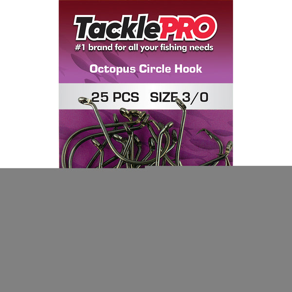 TacklePro Octopus Circle Hook 5/0 - 25pc