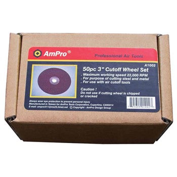 AmPro A1002 50 pc Cut Off Wheel 75mm (for A2303)