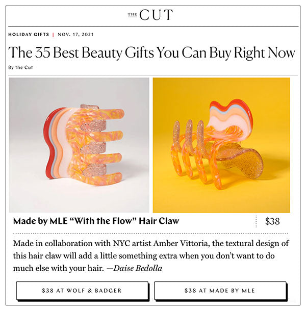 The Cut Best Beauty Gifts MLE's With The Flow Hair Claw