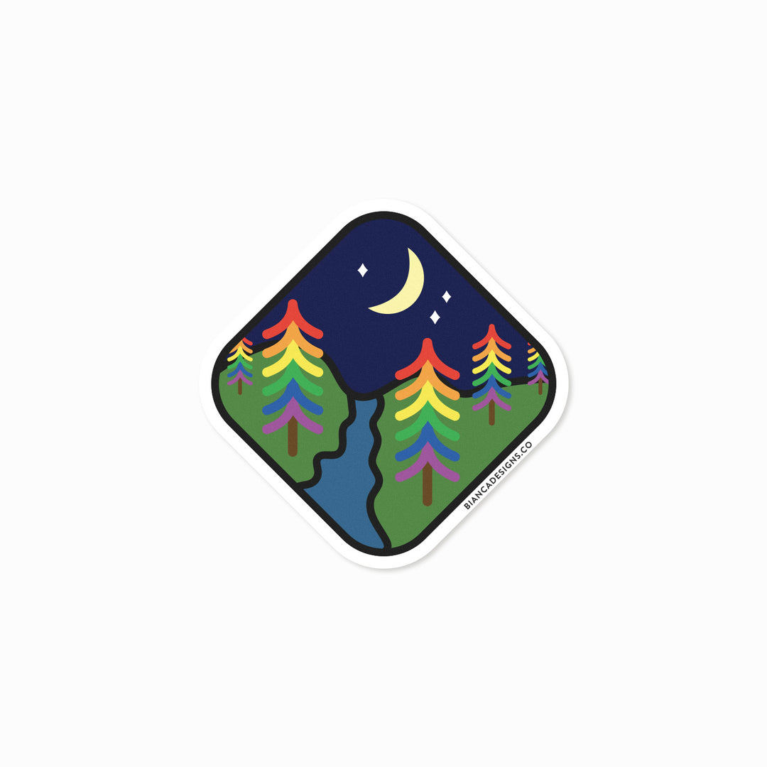 Rainbow Stickers - Free nature Stickers