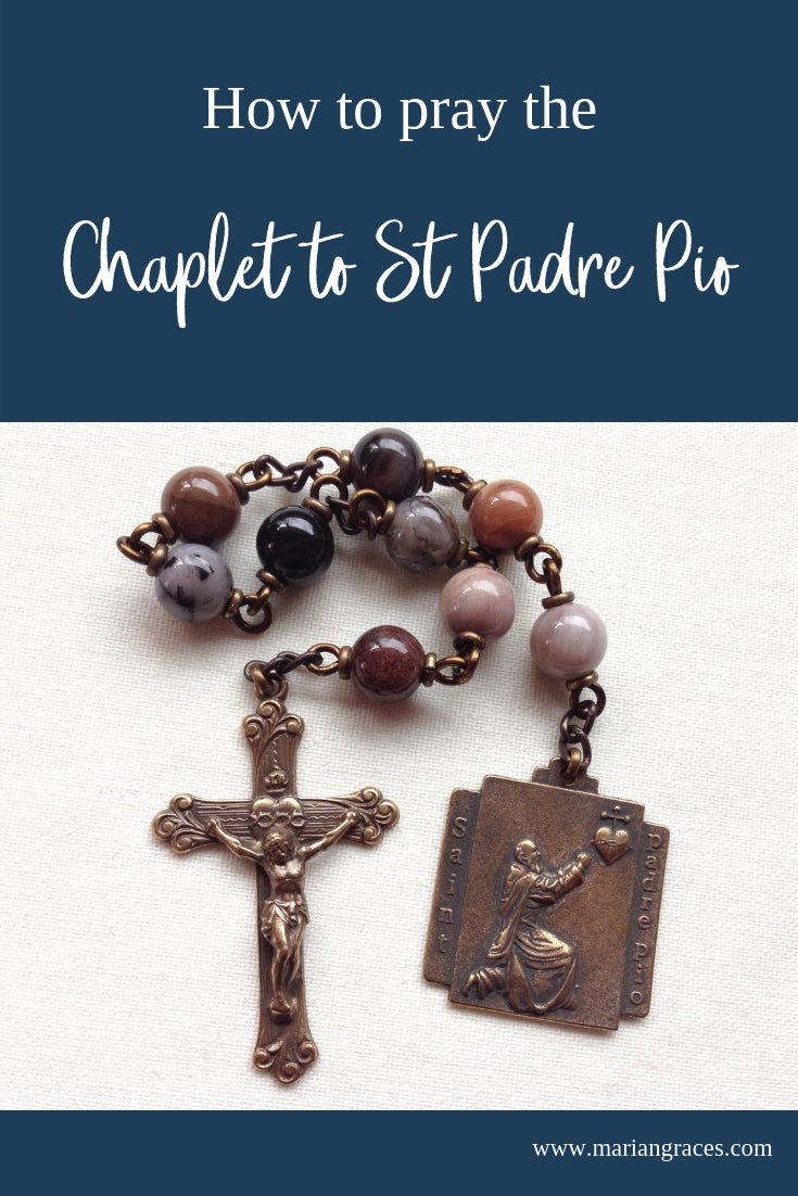 How to pray the Chaplet to St. Padre Pio – Marian Graces