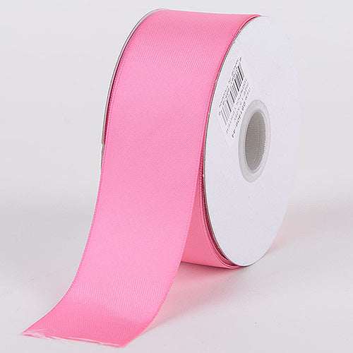 Wide Pink Ribbon Medium Baby Pink Single-faced Satin Ribbon 2 