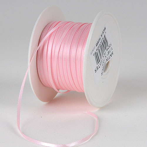 1/16″ Hot Pink Satin Ribbon