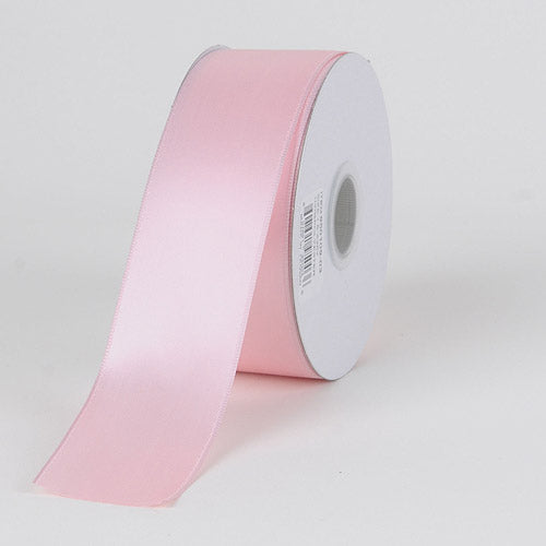 Coral Pink Double-Faced Satin Ribbon – By the Yard – The Ornament