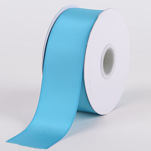 Premium Azure Blue Allure 2 1/2 Inch x 50 Yards Satin Ribbon - JAM Paper