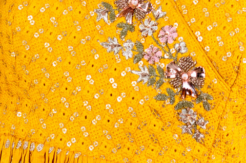 Musturd Yellow Peplum Set - Shreeman
