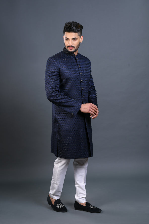 indo western dress for marriage for man