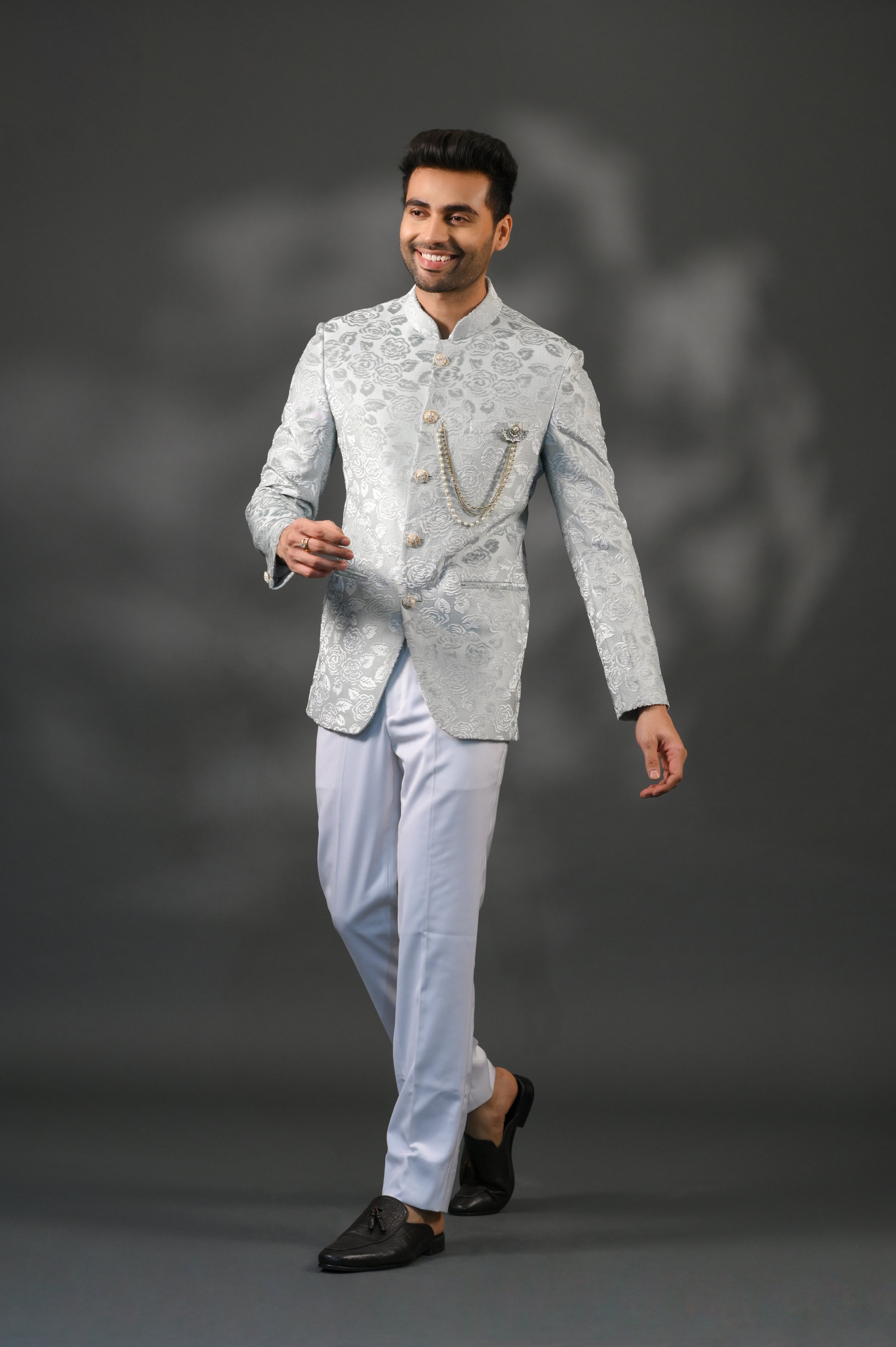 Festive Wear Terry Rayon Mens Jodhpuri Suit