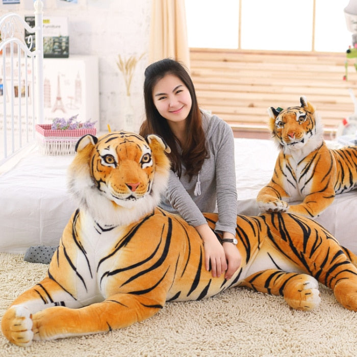 3D stereo simulation tiger plush toy