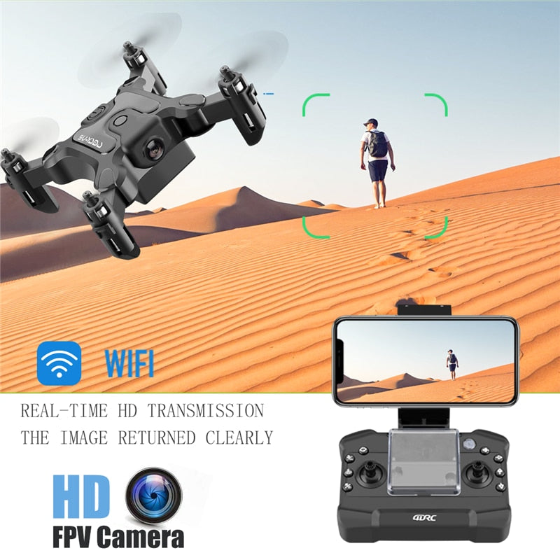Mini Drone With/Without HD Camera Hight Hold Mode RC Quadcopter