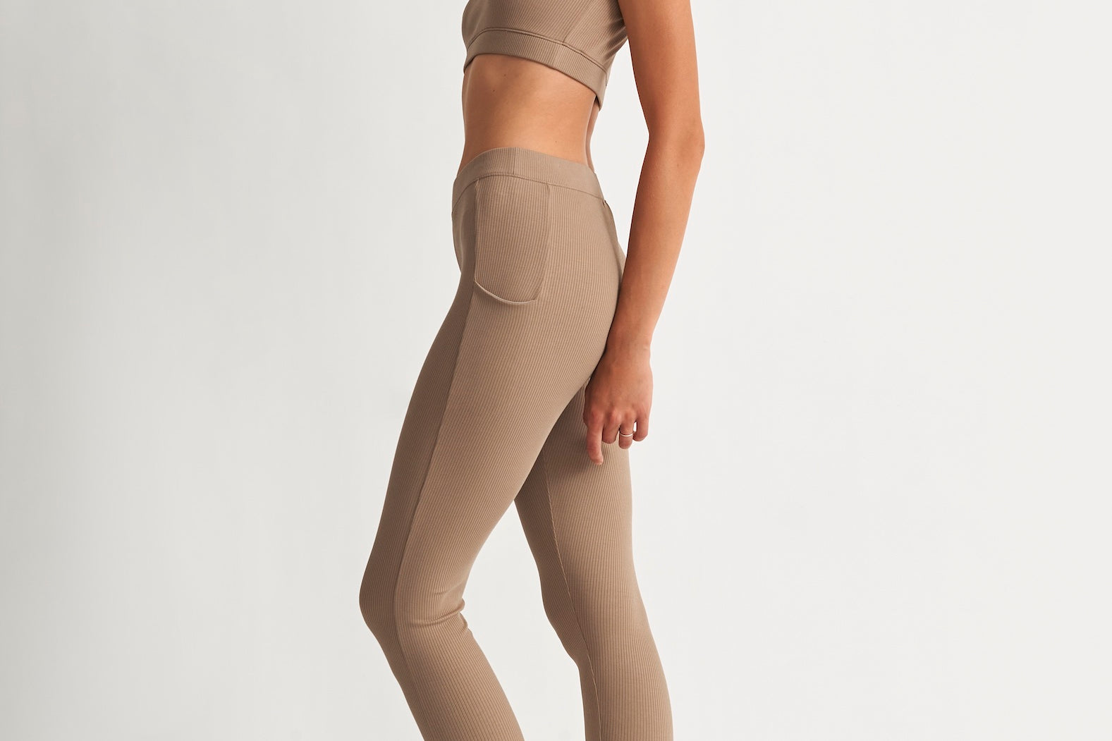 Pima Cotton Stretch Jersey Leggings