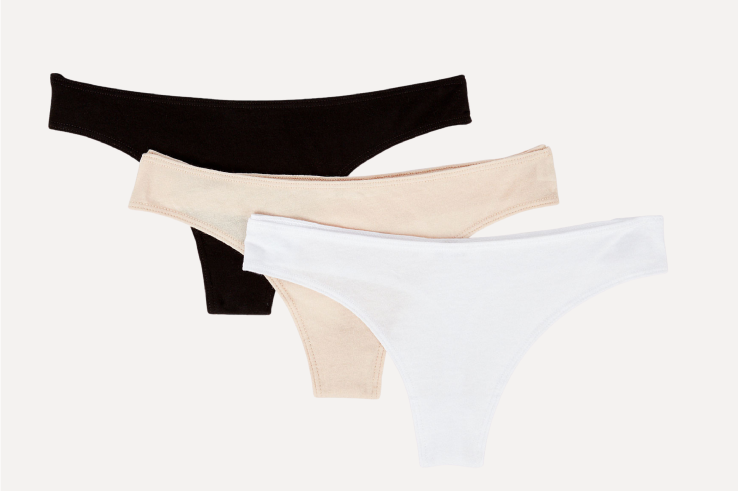 COTTON CLUB 212 Invisible Black Thong – PRET-A-BEAUTE