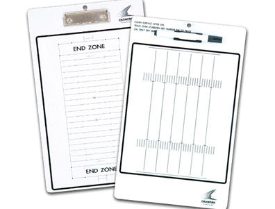 Coach D's Complete Coach Flag Football or Tackle Dry Erase Clipboard