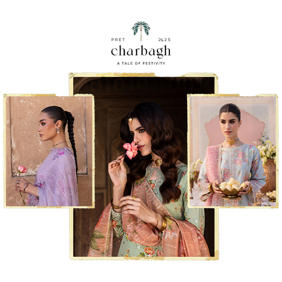 3 Days, 3 Looks – Your Eid Wardrobe with BATIK’s CHARBAGH- women wear- Pima Lawn- Summer wear- Eid look- festive wear 