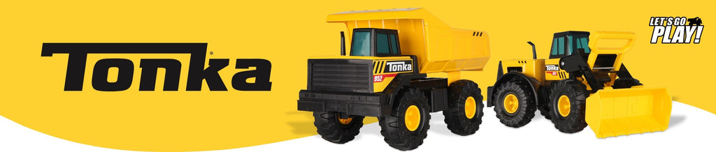 metal tonka truck banner image