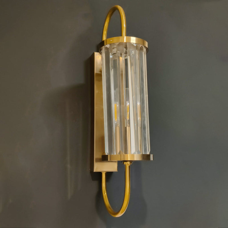 Modern Vintage Glass Wall Light