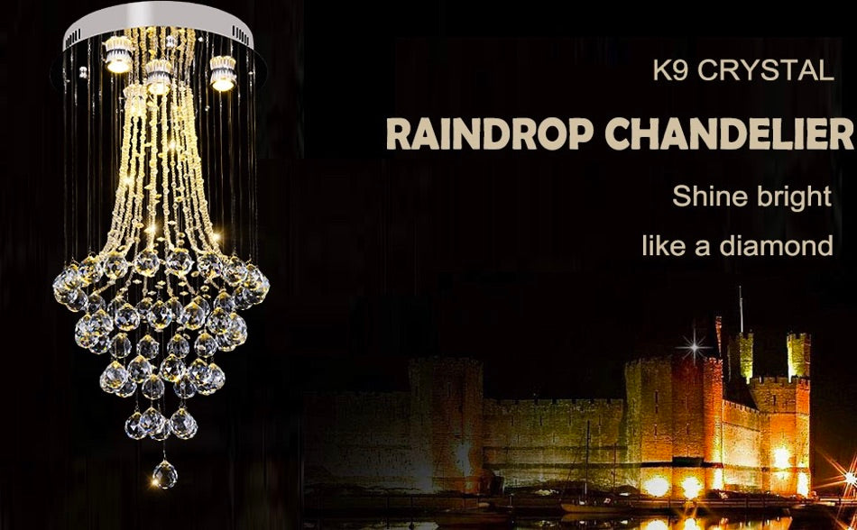 k9 crystal raindrop chandelier footer 1