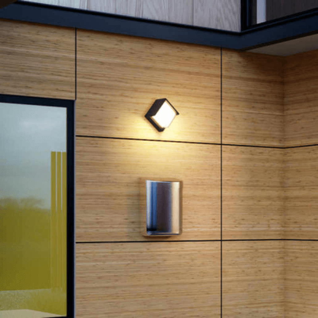 cecidimus square led facade wall light footer 4