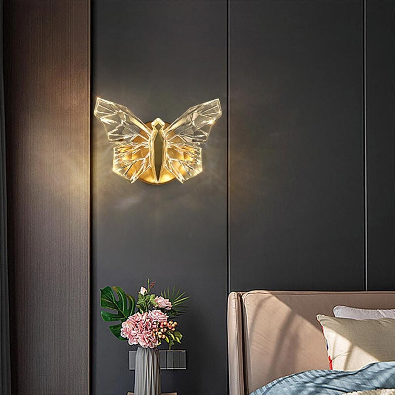 butterfly wall lamp