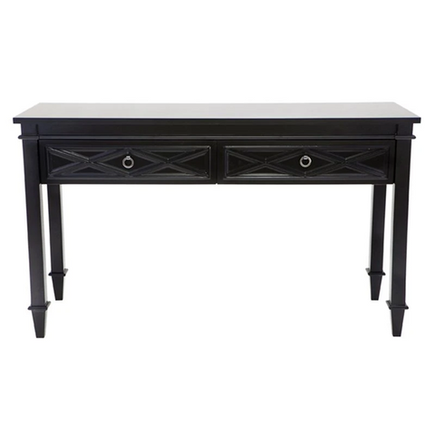Long Black Console Table