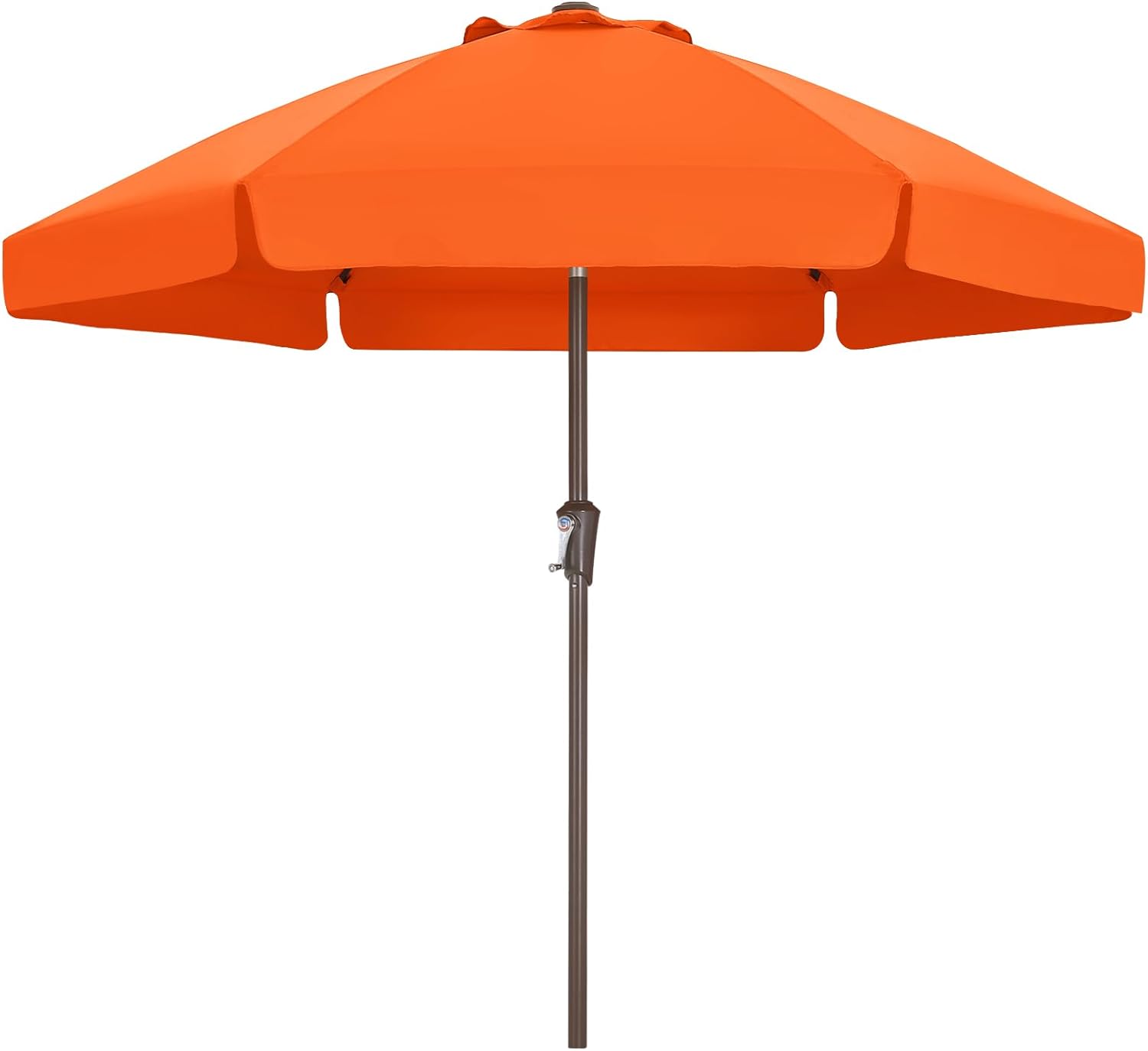 ABCCANOPY Outdoor Market 6 Ribs Umbrella with Tilt & Crank 7.5FT