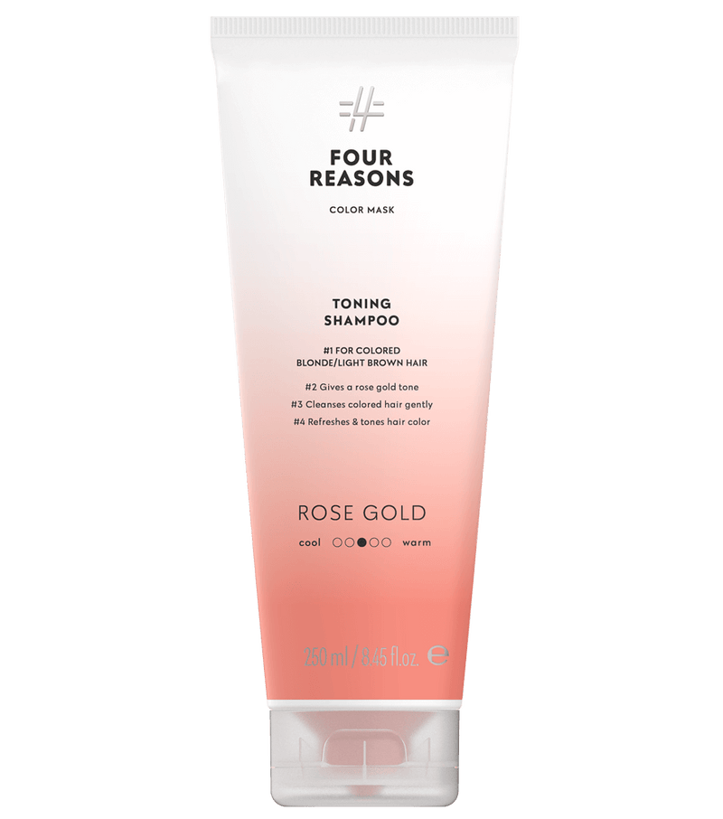 Rose Gold Shampoo Color Mask Four Reasons Vegan Sustainable Hair