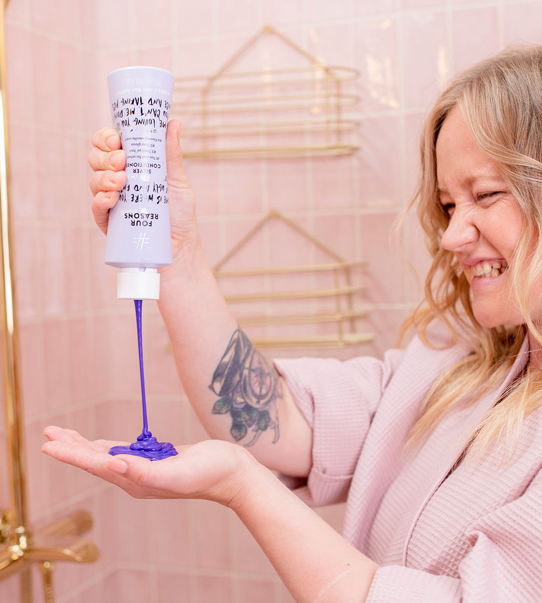 Silver Shampoo - Shampoo that eliminates yellow tones from blonde hair