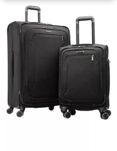 samsonite explore eco 2 piece softside luggage set