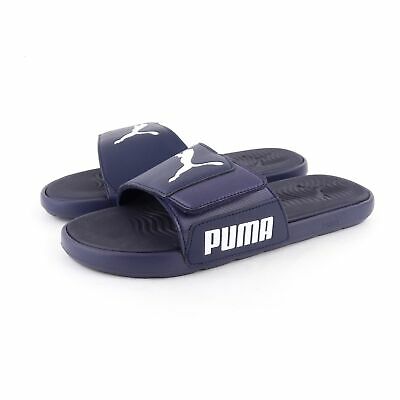 puma navy blue sandals