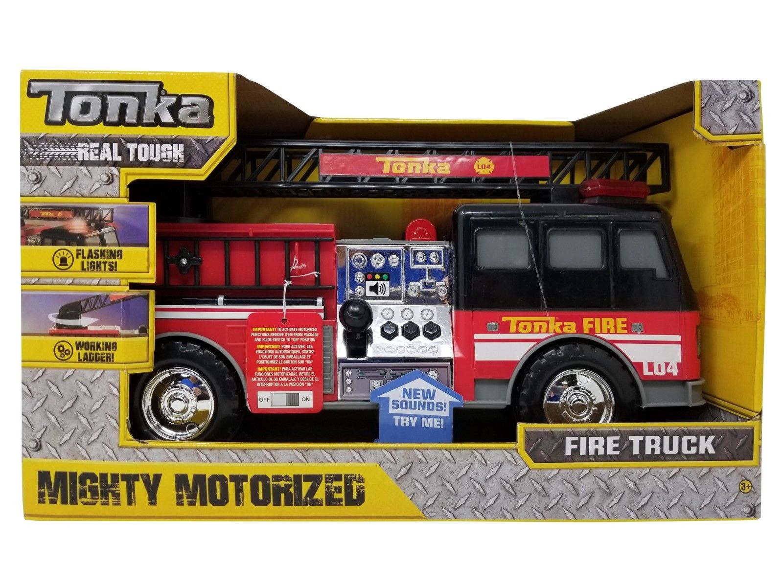 tonka mighty motorized fire truck instructions