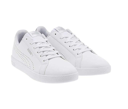 PUMA Women Smash Wns Perf MET White 