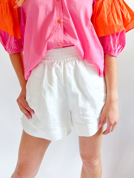 Birdie Linen Shorts