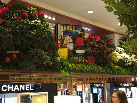梅西百货联合广场旧金山花展商店陈列由 Lee Display 设计