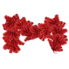 Red Christmas Garland on Sale for Lee Display's President's Day Holiday