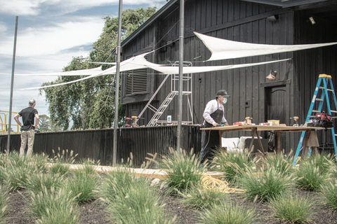 Installation for the Hill Family Winery by Lee Display