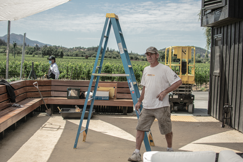 Installation for the Hill Family Winery by Lee Display