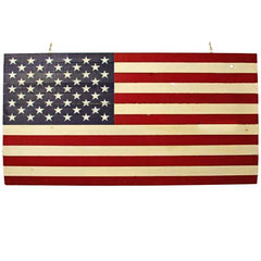 Wooden American Flags on Sale for Lee Display's President's Day Holiday