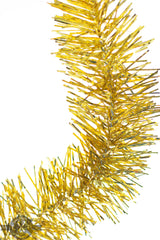 Brand new Shiny Gold Tinsel Garlands sold at 25ft lengths
